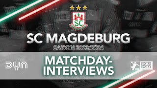 MatchdayInterview Sergey Hernandez Ferrer  LIQUI MOLY HBL  19 Spieltag 2324 [upl. by Rapsag841]