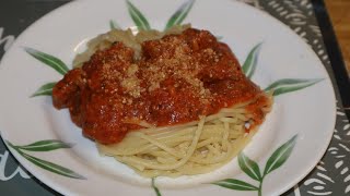 How to make spaghetti with sausages [upl. by Lampert]