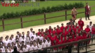 Un coro tricolore al Palio di Legnano [upl. by Aseret]