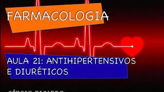 Curso de Farmacologia Aula 21  Antihipertensivos  Simpatolíticos [upl. by Jeniece229]