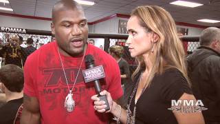 Quinton quotRampagequot Jackson on Lyoto Machida UFC 123  MMA Math [upl. by Michaele]