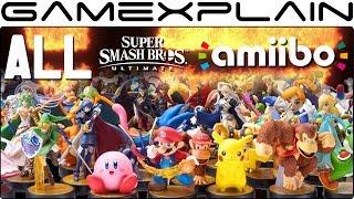 Scanning All 171 amiibo in Super Smash Bros Ultimate [upl. by Shaia]