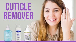 5 Best Cuticle Remover  Cuticle Care for Beginners [upl. by Anidualc]