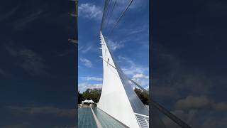 Sundial Bridge Redding California shorts iconic bridge architecture modern minimalism art [upl. by Rairb683]