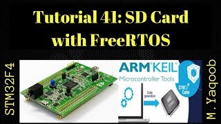 STM32  Keil 5 IDE with CubeMX Tutorial 41  SD Card SDIO with FreeRTOS [upl. by Tilla]