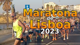 Maratona de Lisboa 2023 MaratonadeLisboacorredores maratonista [upl. by Eskil]