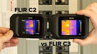 FLIR C2 vs C3 Compact Thermal Camera Comparison [upl. by Cartwright]