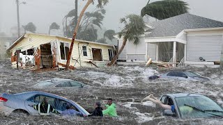 Now in Florida USA Hurricane Helene swept away cars and houses people stranded [upl. by Shannen283]