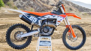 2023 KTM 250SXF TESTED  Motocross Action Magazine [upl. by Adnohsar]