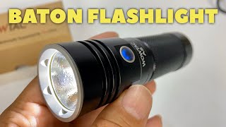 Crazy WOWTAC A5 3650 Lumens LED Flashlight Review [upl. by Denni73]