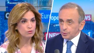 Éric Zemmour  quotMacron ne veut pas faire peur à Poutine mais aux Françaisquot [upl. by Euqinehs]