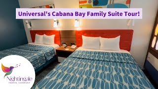 Cabana Bay Family Suite Tour [upl. by Culbert833]