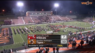 Massillon Tigers vs Westerville South Wildcats 1132023 [upl. by Leynad223]