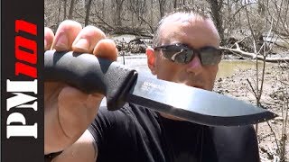 MORA Bushcraft Black Best Budget Bushcraft Blade [upl. by Siegel]