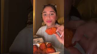 BONELESS WINGS MUKBANG [upl. by Hamon]