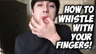 How to Whistle With Your Fingers – just 3 easy steps [upl. by Gish241]