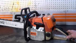 The chainsaw guy shop talk Stihl 044 chainsaw 5 31 [upl. by Stauder]