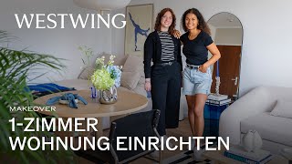 1ZimmerWohnung einrichten  22qm platzsparendes Wohnen  Wohnideen für die kleine Wohnung  Howto [upl. by Hunter]