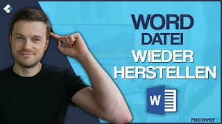 Word Dokument  Word Datei wiederherstellen – so geht’s [upl. by Llewellyn780]