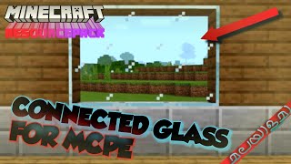 Clear Glass Texture Pack Download Java amp MCPEMinecraft PE [upl. by Eadahs]