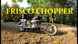 Chopper frisco from Samara part 1 HarleyDavidson Dyna girder front end Чоппер из Дайны [upl. by Selby]