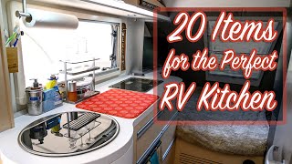 20 Items for the Perfect RV Kitchen in my TB 400 [upl. by Dalia122]