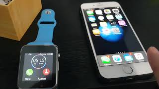 Sincronizar smartwatch con iphone [upl. by Elia]