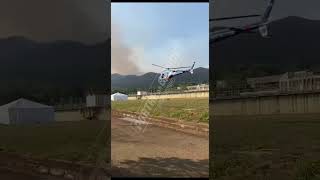 Incêndio atinge o manancial do sistema Rio Manso em Brumadinho [upl. by Kennith]