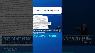 Petro habla de quotgraves dudasquot en elecciones de Venezuela y envía mensaje a Maduro [upl. by Radburn]