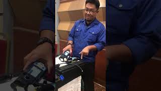 Gas Detector Inspection for AGTES Examination by Mr Izani from NIOSH [upl. by Kurr]