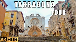 TARRAGONA SPAIN DOWNTOWN  WALKING TOUR  4K July 27 2023 [upl. by Eustazio]