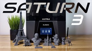 Elegoo Saturn 3 Ultra  12K Resin 3D Printer  Review [upl. by Abell]