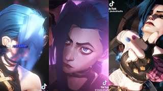 jinx Arcane Tiktok edits pt 1 she so Pretty [upl. by Farland927]