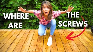 How To Install Deck Boards  Why No One Wants Deck Screws Anymore [upl. by Nalyac300]