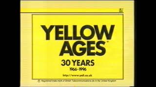 Yellow Pages advert  27th July 1996 UK television commercial [upl. by Nosreve]