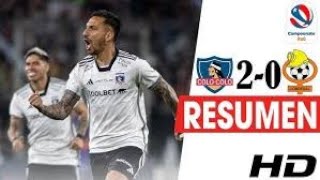 Colo Colo vs Cobresal 20 Resumen y Goles  Fecha 26  Torneo Nacional 2024 campeonatochileno [upl. by Ettenim742]