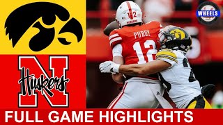 17 Iowa vs Nebraska Highlights  College Football Week 13  2023 College Football Highlights [upl. by Olinad]