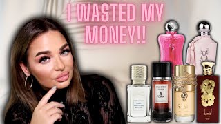 I BOUGHT THE MOST VIRAL ARABIC SCENTS amp I HATE THEM  PERFUME HAUL  Paulina Schar [upl. by Aserahs]