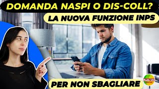 Domanda NASpI o DISCOLL❓ La nuova funzione INPS per non sbagliare [upl. by Iarised642]