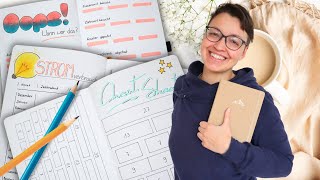 Ich zeige euch ALLE SEITEN in meinem BULLET JOURNAL für 2024 📖 einfaches JAHRESSETUP [upl. by Leugimesoj]