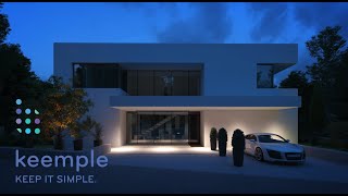 Keemple Smart Home  3D animation [upl. by Grissel]