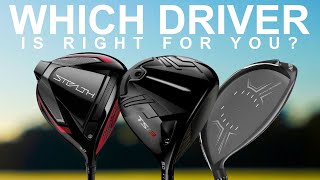 WHICH GOLF DRIVER is RIGHT FOR YOU  TAYLORMADE TITLEIST SRIXON [upl. by Nnairam542]