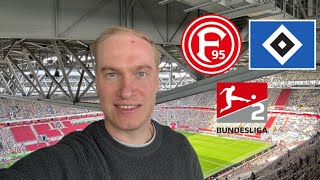 HSV holt 3 Big Points beim Tabellenführer Stadionvlog Fortuna Düsseldorf vs Hamburger SV 🔥🏟️⚽️ [upl. by Enirhtak]