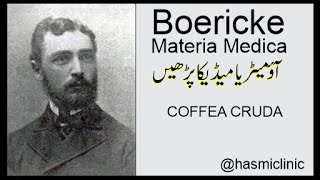 COFFEA CRUDA  Boericke materia medica  hashmiclinics  homeoz  allergyclinix  ilajathome [upl. by Ellerol]