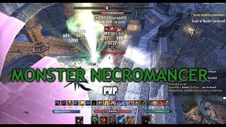 2h Necromancer PvP Build with Timestamps Tutorial and Guide pvp eso build tutorial 1vx meta [upl. by Akirehs]