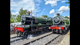 Gloucestershire amp Warwickshire steam festival 2024 featuring 6880 Betton Grange [upl. by Asyral]