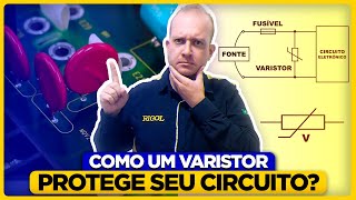 O Que é um VARISTOR e Como FUNCIONA o DPS Como Usar Varistor MOV no Circuito Eletronica Fácil [upl. by Tristas]