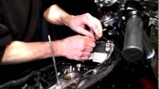 Harley Vrod Battery Remove and Replace Pt 2avi [upl. by Enyawad358]