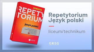 Repetytorium  liceumtechnikum  język polski [upl. by Bobby28]