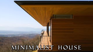 Modern and Minimalist House Located on a Sloping Mountain that Offers Spectacular Views [upl. by Naicad661]